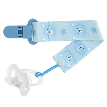 Imagem de Prendedor De Chupeta Ursinho - Azul