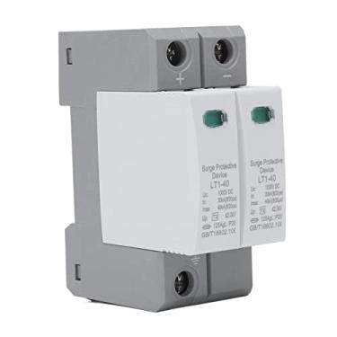 Imagem de Dispositivo de proteção contra surtos de tensão, 2P 40KA 1000V Dispositivo de proteção contra surtos DC Protetor contra raios fotovoltaico