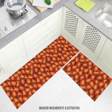 Imagem de Tapete De Cozinha Personalizado Conjunto Tomato - Criative Gifts