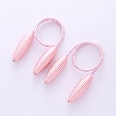 Imagem de Cinta de cortina DIY criativa sem perfurações e sem instalação, fivela magnética, prendedores de cortina, T3, 2 PCS
