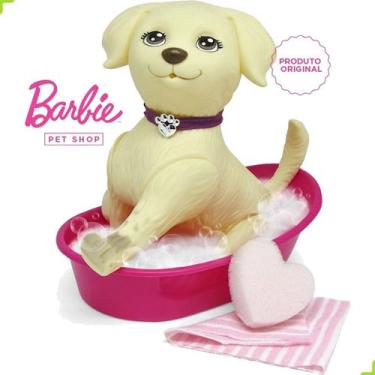 Imagem de Cachorro Pet Shop Da Barbie Taff Honey Banho Banheira Pupee