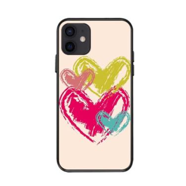 Imagem de CUTTIZ Capa de telefone compatível com iPhone 14 Pro Max Girl padrão de amor pelo vento coreano para iPhone 11 12 13 Pro Max Mini 6 7 8 14 Plus XS XR bonito simples capa de telefone macia (AX-8, iPhone 7plus/8plus)