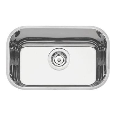 Imagem de Cuba Embutir Tramontina Lavínia 47 Bl Inox Polido 47x30 Cm