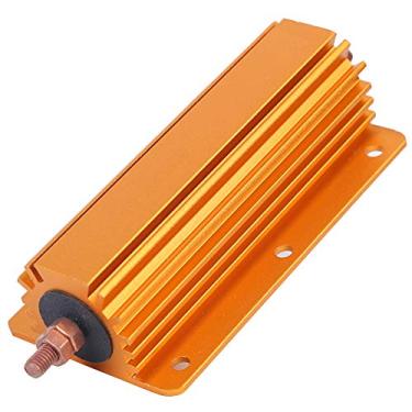 Imagem de Resistor de enrolamento de fio de revestimento de alum¨ªnio RX24 200W,caixa de alum¨ªnio de resistor de alta pot¨ºncia 8ohm 8R 100 x 52 x 29mm, fontes el¨¦tricas industriais profissionais para fonte