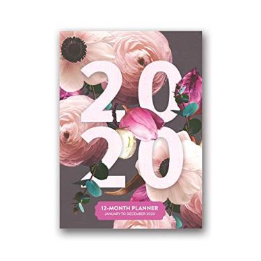 Imagem de Orange Circle Studio Agenda semanal Take Me With You 2020, expressões florais