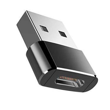 Imagem de AmiAbi Adaptador Usb 3.0 Macho para Fêmea Tipo C Otg Usb3.0 Um Adaptador Usb C Conversor para Macbook Para Nexus Para Nokia N1 (preto), Plug and play simples, tamanho portátil e design leve, mais co