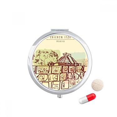 Imagem de Chichen Itza Civilização Antiga do México Caixa de Armazenamento de Remédio