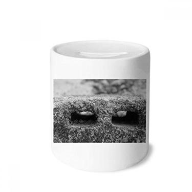 Imagem de DIYthinker Caixa de moedas de cerâmica para fotografia de modelagem de material industrial, presente de cofrinho