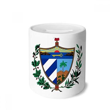 Imagem de DIYthinker Porta-moedas de cerâmica com emblema nacional Cuba