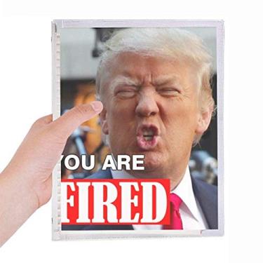 Imagem de Caderno com imagem irritada American Great Interessante, diário de folhas soltas recarregável, papelaria