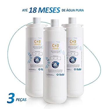 Imagem de KIT C/ 3 REFIL GIROU TROCOU C+3 FILTRO PURIFICADOR DE AGUA BACTERIOLOGICO IBBL