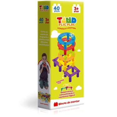 Imagem de Tand Plic Plec - Blocos de Montar - 40 peças - Toyster Brinquedos