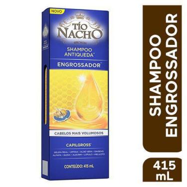 Imagem de Shampoo Tio Nacho Eficácia Engrossador 415ml Controle Queda Volume Cap