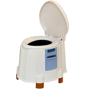 Imagem de Bigfanshu Novo Urinol para mulheres grávidas, preto, portátil, vaso sanitário, idosos