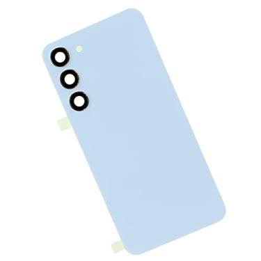Imagem de Capa traseira de vidro para celular, lâmina de plástico profissional com placa de pressão para S23 Plus (azul)