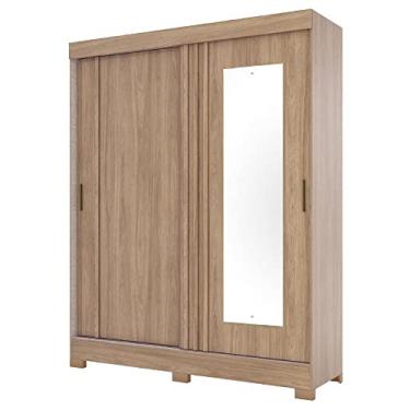 Imagem de Guarda Roupas/Roupeiro Henn Be309 2 Portas De Correr Com Espelho 200x159x48cm