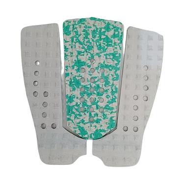 Imagem de Almofada de tração de prancha de peças almofada de cauda antiderrapante EVA Deck Pad Deck Grip snowboard Stand up Paddleboard, 1 Verde 33x31,5x0,5cm