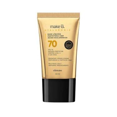 Imagem de Make B. Base Líquida Protetora Hyaluronic 70 Cor 15