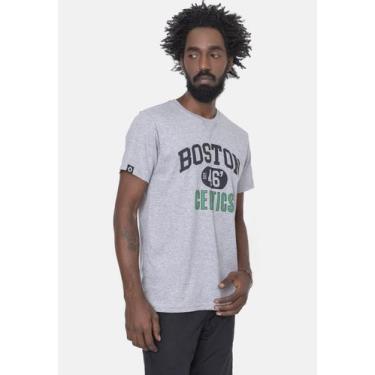 Imagem de Camiseta Nba College Team Boston Celtics Cinza Mescla