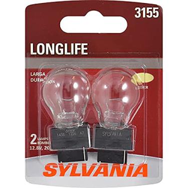 Imagem de SYLVANIA - Miniatura de longa duração 3155 – Lâmpada, ideal para luzes diurnas (DRL) e luzes de backup/reverso (contém 2 lâmpadas)