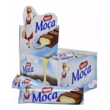 Imagem de Chocolate Moça Recheio Leite Condensando 24X38g Nestlé