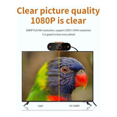 Imagem de Auto Focus 1080p HD Webcam 1080P Web Camera com microfone