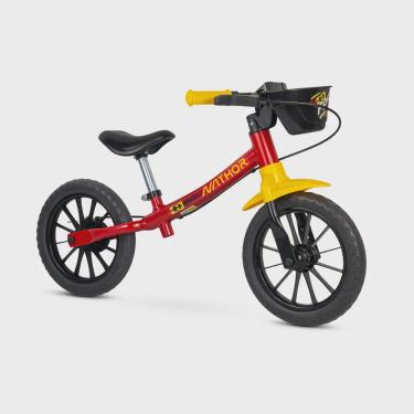 Imagem de Bicicleta Infantil Sem Pedal Balance Equilíbrio Fast Masculino Aro 12 Nathor