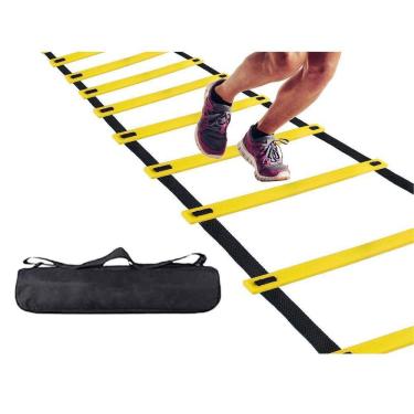 Imagem de Escada De Agilidade Flexivel 12 Degraus Bravus Com Sacolinha