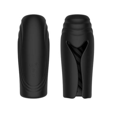 Imagem de Vibrador de treinamento de pênis masturbador masculino, 10 vibrações para treinamento de glande prolongar a resistência, beliscar as mãos brinquedos adultos para prazer de masturbação masculina