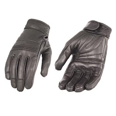 Imagem de Luvas femininas de couro premium com palma de gel, articulações flexíveisMilwaukee Leather XX-Large preto MG7735-BLK-2X