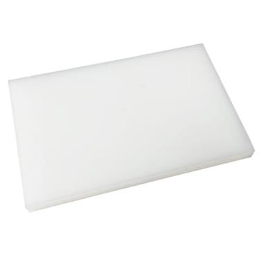 Imagem de Auniwaig Tapete de placa de corte de plástico carimbar perfuração martelo pad diy furo de corte de plástico punção estampagem proteção placa branca 5,51 x 4,72 x 0,59" 1 unidade