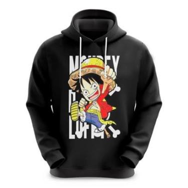 Imagem de Blusa Moletom Sublimação Blusão Full Print com Capuz Anime Novidade-Unissex