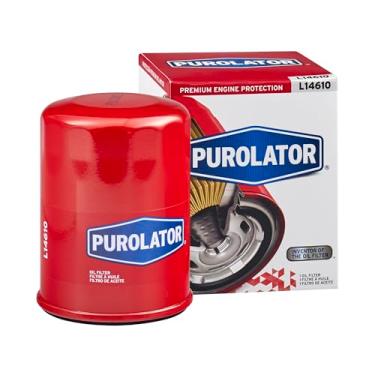 Imagem de Purolator Filtro de óleo giratório premium para proteção do motor L14610, vermelho