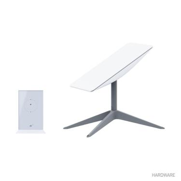 Imagem de Antena de Internet via Satélite Starlink Standard Kit - Branca