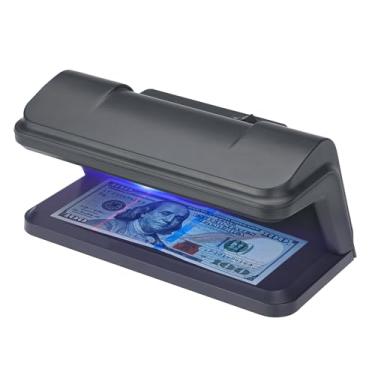 Imagem de Máquina de Contador de Dinheiro, Moedas Multinacionais Detector de Notas Falsas Máquina Detectora de Dinheiro Falsificado Com Fonte de Alimentação de Interface Micro USB para