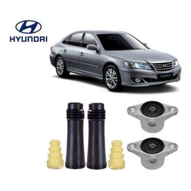 Imagem de 2 Kit Do Amortecedor Traseiro Coxim Batente Coifa Hyundai Azera 2007 0