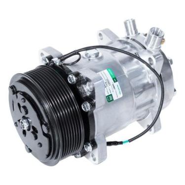 Imagem de Compressor De Ar Universal 7H15 8PK 24V Vertical 8 Fix GRN - Green