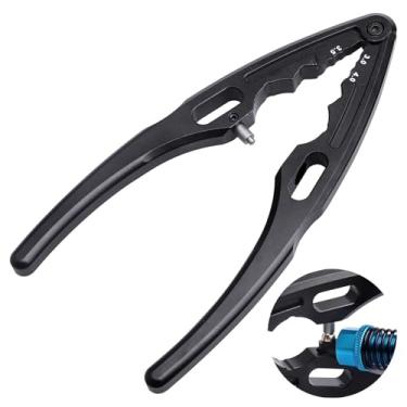 Imagem de Chanjorlin Alicate de choque multifuncional RC de liga de alumínio braçadeiras RC 3.0 3.5 4.0 bolas de pivô de choque, haste de direção e eixos, ferramenta de desmontagem para caminhão de buggy