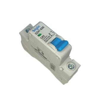 Imagem de Disjuntor unipolar monopolar 1 polo mono termomagnético 63a - ELGIN TE