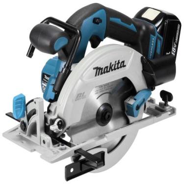 Imagem de Serra Circular 18V Sem Fio 5000 RPM Com Chave Allen e Disco Motor BL A