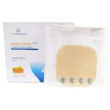 Imagem de Curativo Kangli Derm Hidrocoloide Extra Fino 10 Unidades 10cm x 10cm V
