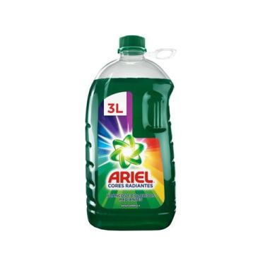 Imagem de Sabão Líquido Ariel Cores Radiantes 3L, 3L
