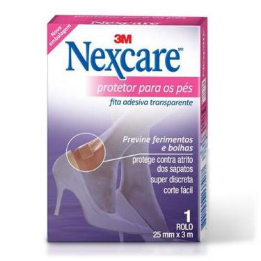 Imagem de Curativo para os PES Nexcare Transparente 1 Rolo - 3M