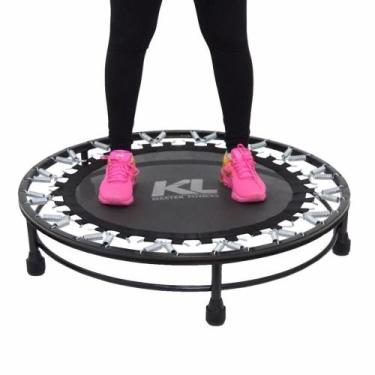 Imagem de Mini Cama Elastica Trampolim Jump Profissional 150 Kg e Dvd - KL Maste