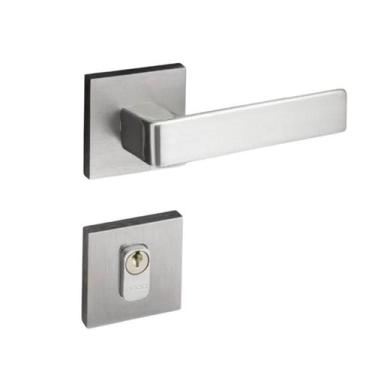 Imagem de Fechadura Porta Externa Modena Pado Escovada Acetinada 55Mm