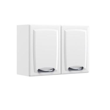 Imagem de Armário Aéreo New Premium 80cm com 2 Portas Branco Itatiaia, Branco