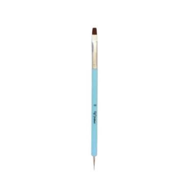 Imagem de Pincel Com Boleador P/ Aplicação Unhas Acrilica Porcelana Manicure - F
