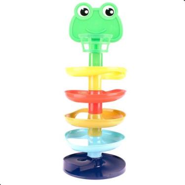 Imagem de Torre Interativa Sapo Espiral Estimula Visão e Tato Pimpolho, Colorido