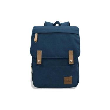 Imagem de Bolsa Mochila Maternidade Donna Laço Bebê LB Kaká - LACO BEBE, AZUL DE