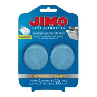 Imagem de Kit 12 Limpa Máquinas De Lavar Louças Jimo Pastilhas 20g C/2